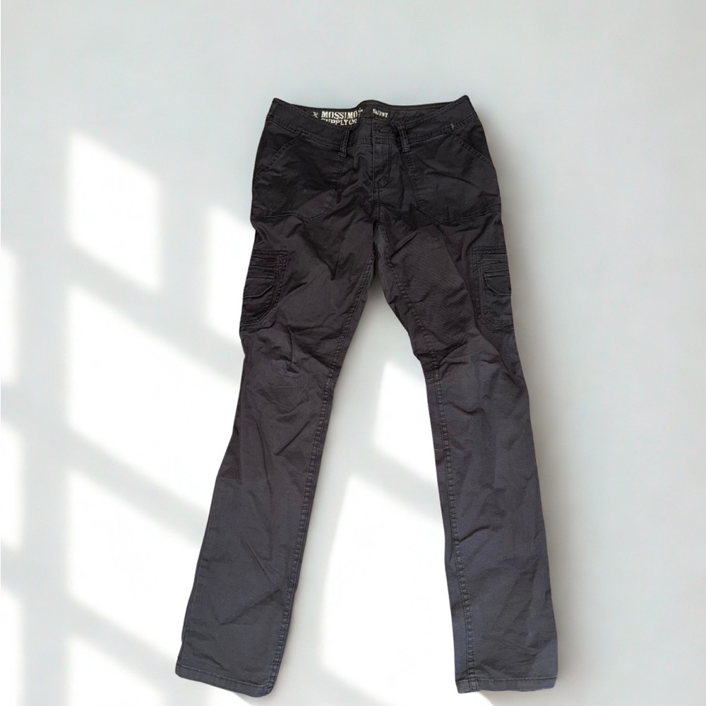 Women’s Gray Cargo Pants